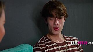 stepmom's accidental downblouse nude flash drives taboo wank