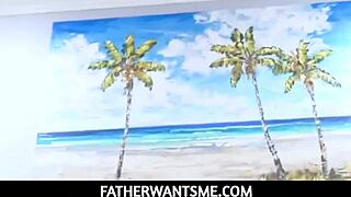 Serena Santos tests real feelings fucking stepdad in POV