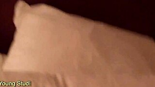 Mia Gold cougar bangs multiple guys in homemade hotel cumshot video