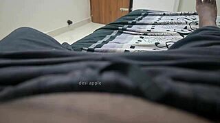 Step Sister Delivers Intense Handjob with Tight Grip Slow Teases and Explosive Cumshot Finish