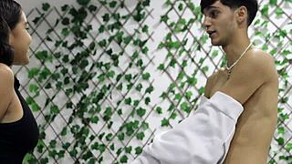 perverted latina stepsis gets horny billiards lesson turns table fuck