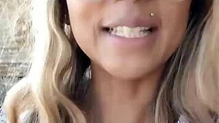 Teaser episode 1 from season 5 shows exhib at the beach with subtle teasing moves.