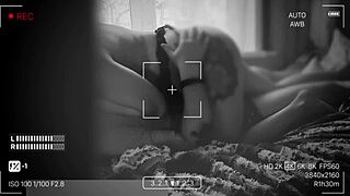 hey, this cheating wife got caught riding a dildo on hidden cam at home