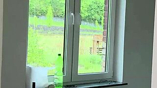 The voyeur watches as the German milf joins a threesome with blowjobs and doggystyle. She fingers and masturbates in lingerie for orgasm.