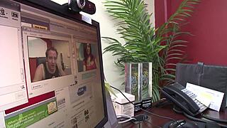 Curvy babe Vanessa rides big cock for intense sexual release