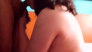 Latina surprised by brother-in-law in room forced to suck cock