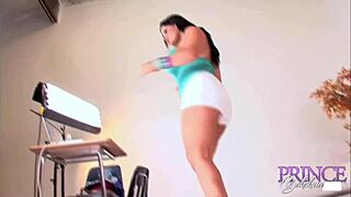 Curvy whore Angelina Castro fucks raw with mocha hunk Prince Yahshua