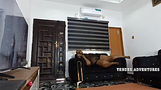 Wow, check out this hot sloppy blowjob with pussy licking, doggy style pounding, and a huge cumshot right in her mouth from amateur couple!