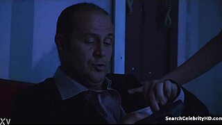 Vanessa Bristow In Rake S01e06 Hints At Erotic Kissing And Muff Diving With Blonde Babe