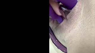 Hot Mexican Latina Masturbates with Dildo in Ass While Waiting for Beautiful Roommate