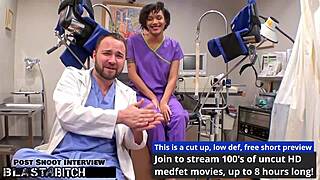 jackie banes caught by doctor tampa blasts cum on teen patient