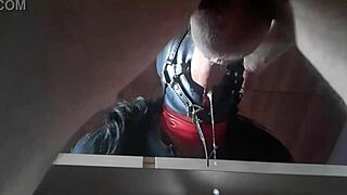 ever seen a milf gag on cock with rivers of spit and cum?