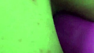 chubby babe gaps her fat ass with anal dildo toys creamy