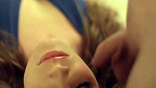 Her deepthroat blowjob gags chokes and swallows your cumshot style