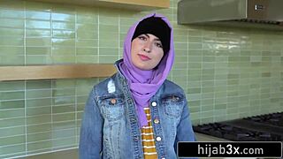 sexy arab teen tries cock sucking first time ever