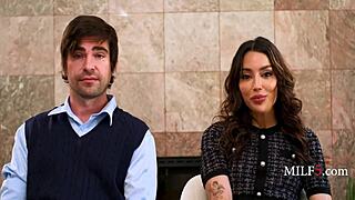 Super spies Vanessa Sky and curvy Latina milf Lucky Fate fuck mid-mission