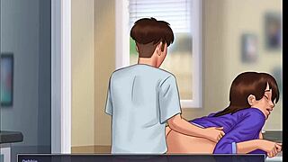 i finally CUMMED deep inside my stepmother's shaved pussy 😍💦