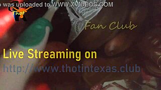 Thot's Texas Pussy Pounded by Toothbrush Vibrator!