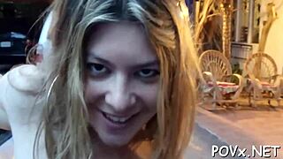 ever seen a petite 18yo slut suck cock this wild?!