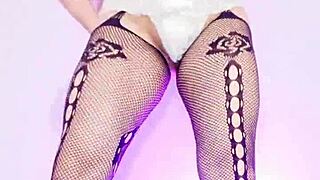 that giant cameltoe latina colombian stepmom masturbates in lingerie for her horny stepson bhabhi style