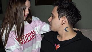 Luchiibb cheats with boyfriend's best friend right by fat cuckold creampie at club