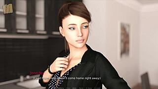 Jennifer's 77th Game Levels Up with Intense Cock Action