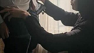 mia in niqab shakes her arab ass close-up with dildos and toys in homemade compilation