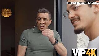 yo this vip4k bimbo with big ass and fake tits gets banged by old daddy and uncle