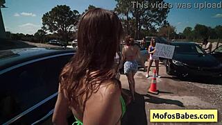 Jc Wilds Sucks Johnny Love's Huge Dick Before Outdoor Doggy Pound!