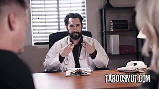 busty blonde milf kenzie taylor creampies patient pussy