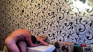 perverted stepbro eats sexy blonde stepsis shaved pussy alone