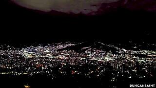 playboy grabs two babes for late-night mansion threesome with big cocks shaking asses