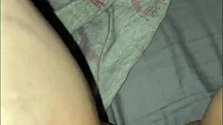 late night solo play turns into intense pussy rubbing session