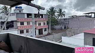 Street Slut Bound Fucked Rough on Construction Site