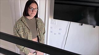 nerdy big sis lucy lotus shares bunk bed with bro alex adams in taboo pov blowjob