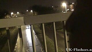 Andreas Fat Wife Flashes Nude Pussy Public Birmingham