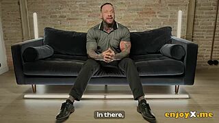 Inked brunette gets rigid pussy pounding rimjob and cowgirl ride