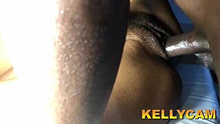 squirting pussy explodes as dick slides in from above