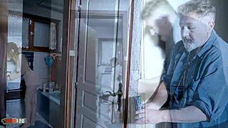 emejota spies stepdad then begs for taboo anal squirt 😈💦 glasses petite teen