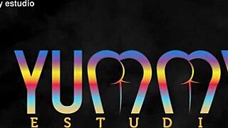 20yo gabily castro gym trainer double penetrated by three big cocks