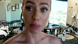 nicole aniston rides and sucks every date's cock hard