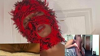 Watch Her Ebony Pussy Lips Drip and Squirt in Close-Up Orgasm Reaction