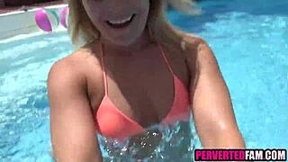 stepmom, wanna fuck by the pool with your horny young stud?
