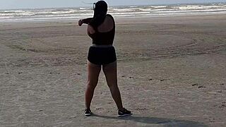 after creampie she showered naked for neighbors to see