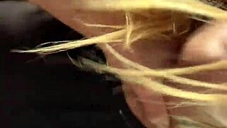 Big booty Latina blonde DEEPTHROATS rimjobs sloppy 😍 amateur cowgirl POV riding! 🔥