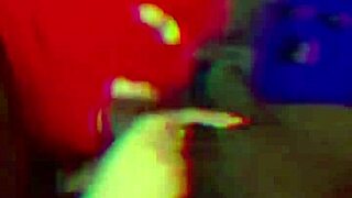 chubby latina housewife slurps hubby's lover's bbc in homemade sloppy deepthroat vid