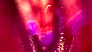 Ebony babe masturbates pussy to squirting orgasm tease