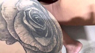 Half-Sister Licks Tanned Pussy Before Brother Fucks Both Holes