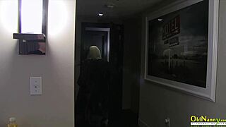 hot granny lesbian date fingers in hotel lingerie