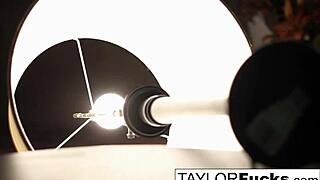 taylor vixen spreads her big tits and pussy in hotel solo tease!